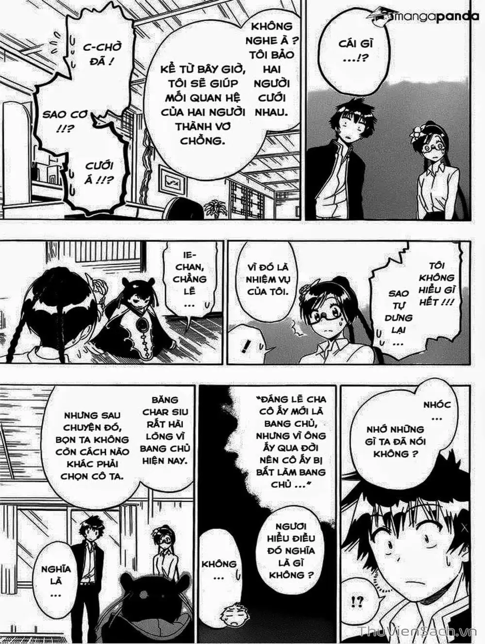 Truyện Tranh Tình Yêu Giả Tạo - Nisekoi trang 8