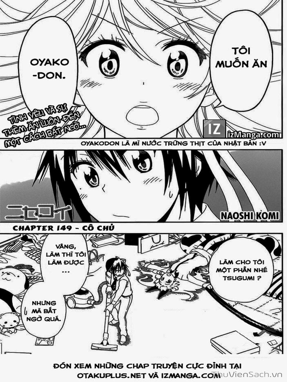 Truyện Tranh Tình Yêu Giả Tạo - Nisekoi trang 3235