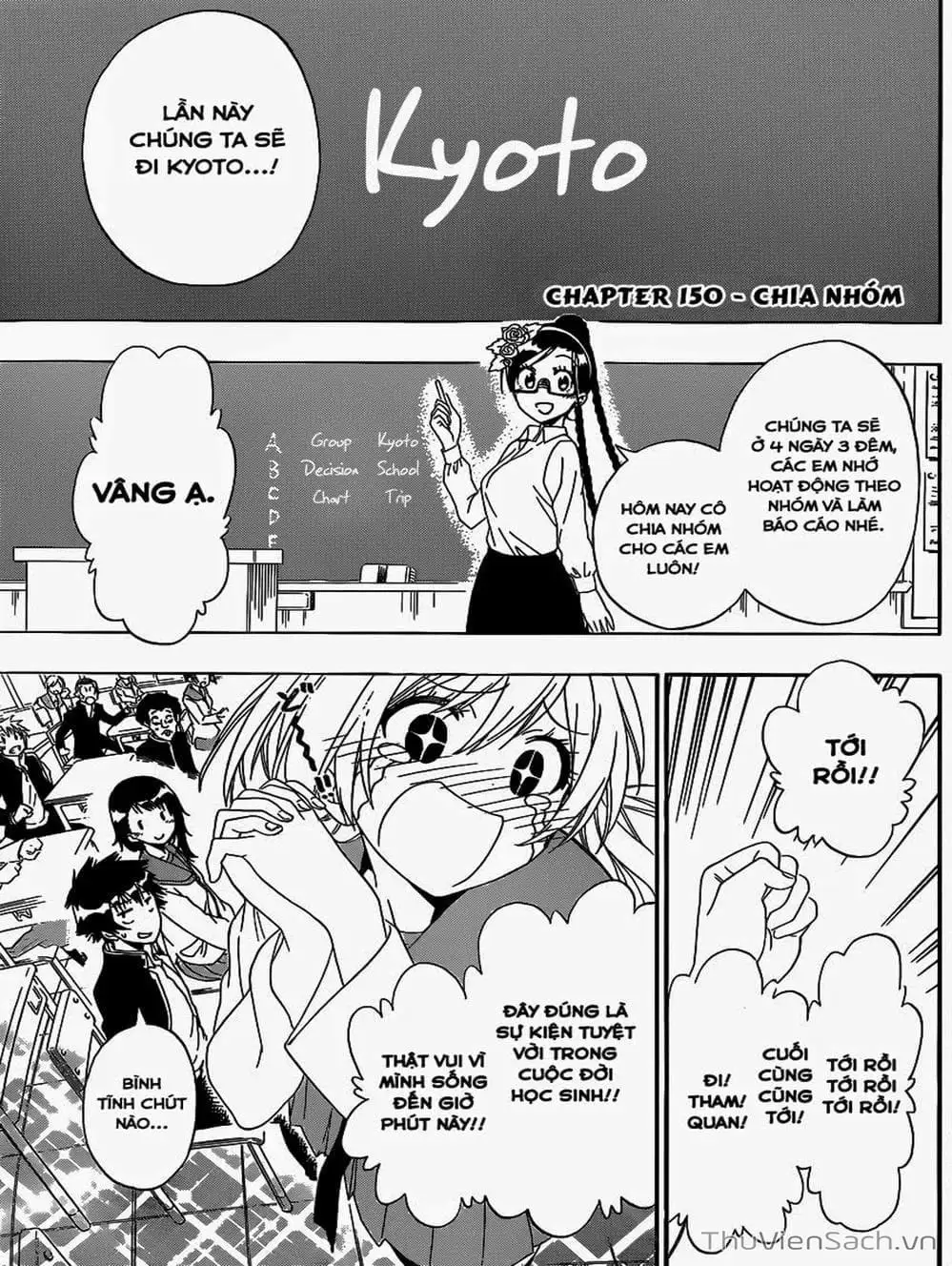 Truyện Tranh Tình Yêu Giả Tạo - Nisekoi trang 8