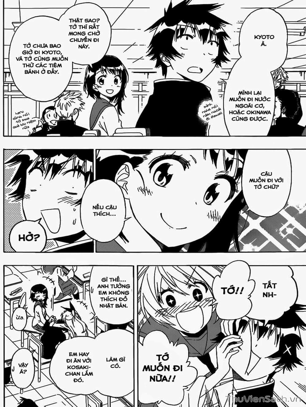 Truyện Tranh Tình Yêu Giả Tạo - Nisekoi trang 8