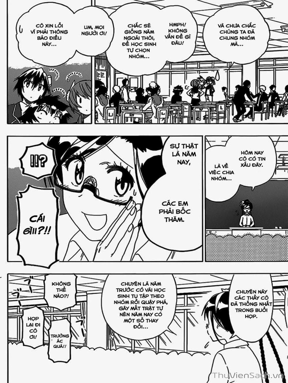 Truyện Tranh Tình Yêu Giả Tạo - Nisekoi trang 8