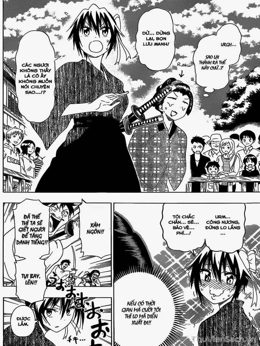 Truyện Tranh Tình Yêu Giả Tạo - Nisekoi trang 8