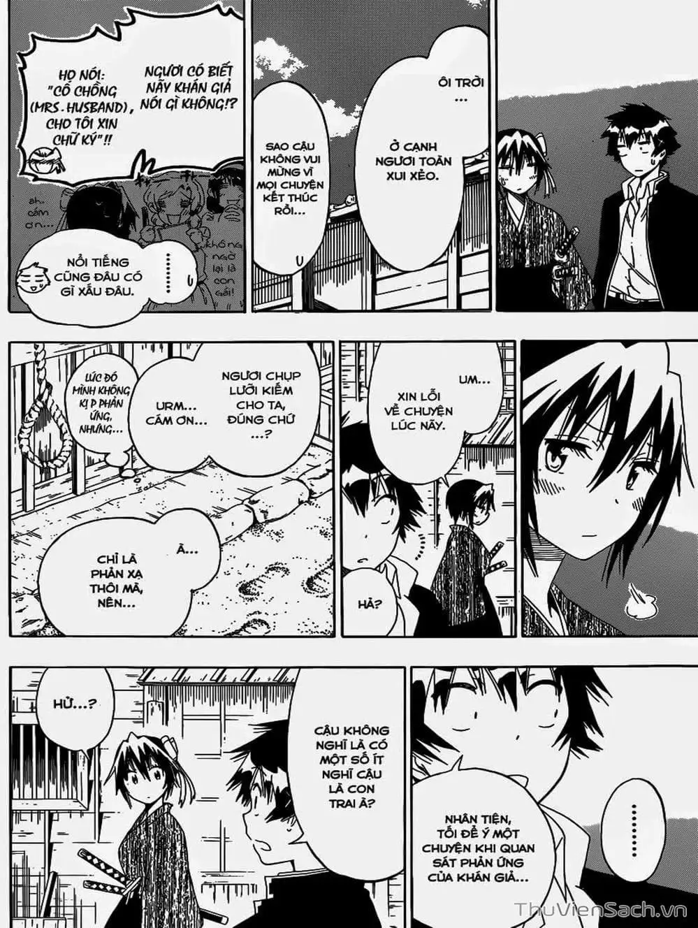 Truyện Tranh Tình Yêu Giả Tạo - Nisekoi trang 8