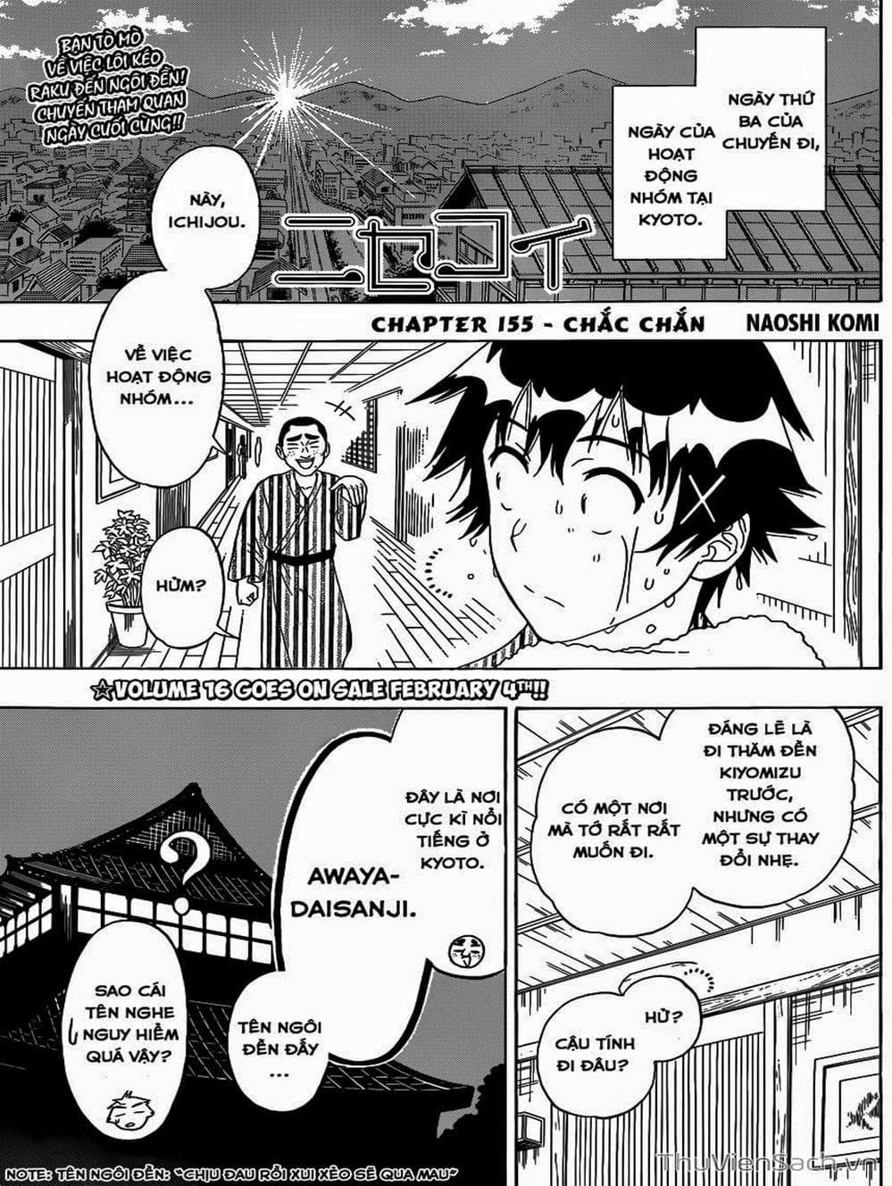 Truyện Tranh Tình Yêu Giả Tạo - Nisekoi trang 8