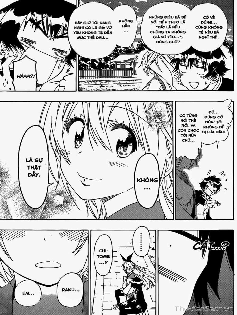 Truyện Tranh Tình Yêu Giả Tạo - Nisekoi trang 8