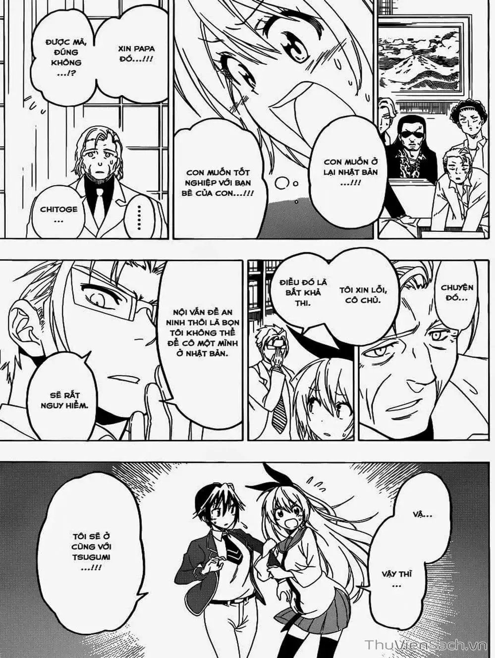 Truyện Tranh Tình Yêu Giả Tạo - Nisekoi trang 8