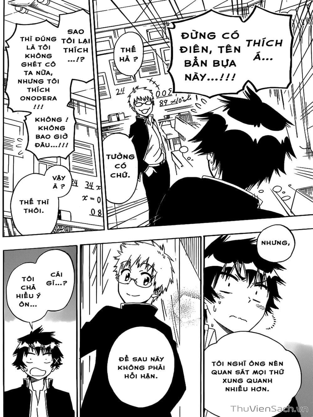 Truyện Tranh Tình Yêu Giả Tạo - Nisekoi trang 8