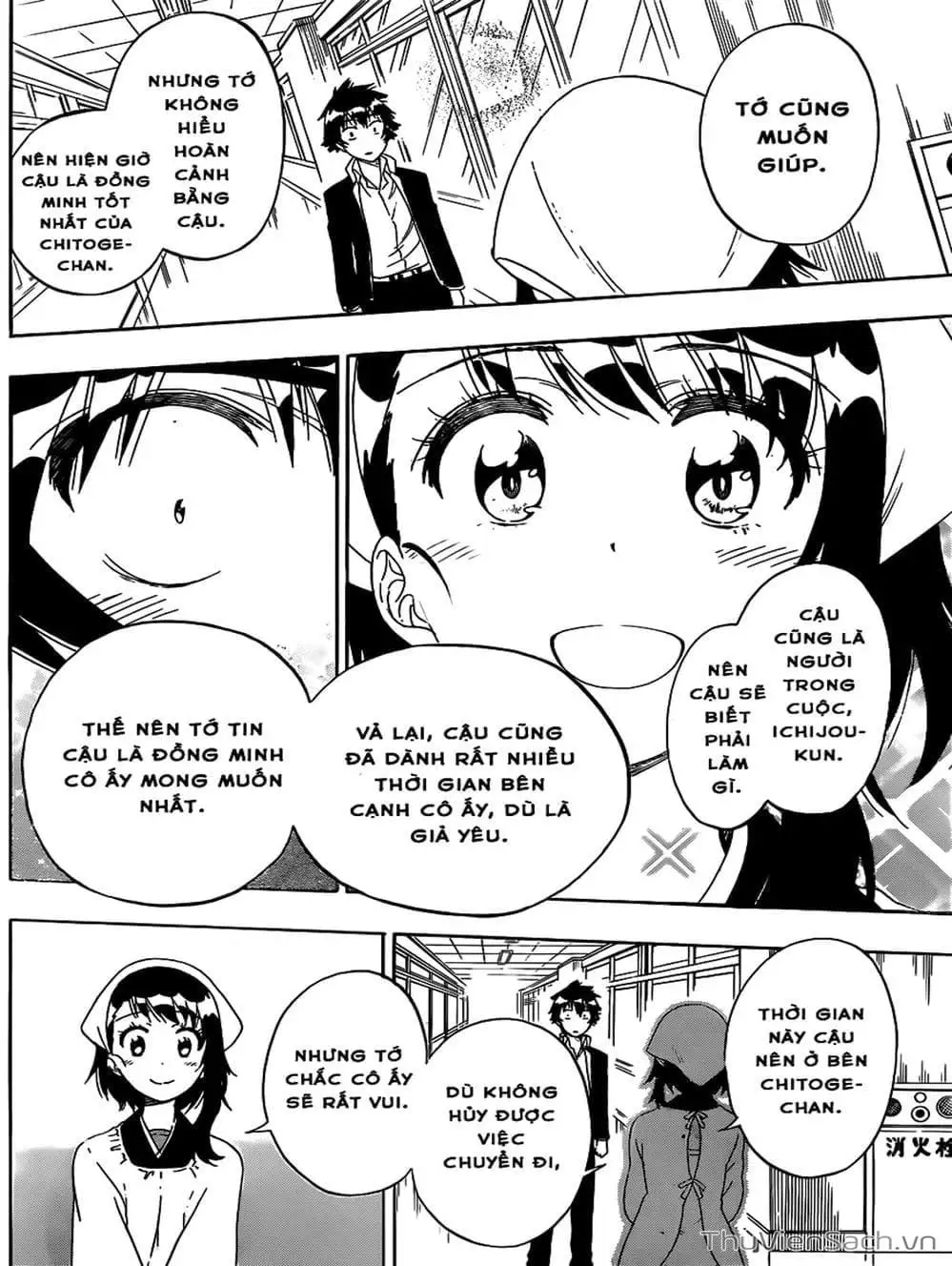 Truyện Tranh Tình Yêu Giả Tạo - Nisekoi trang 8