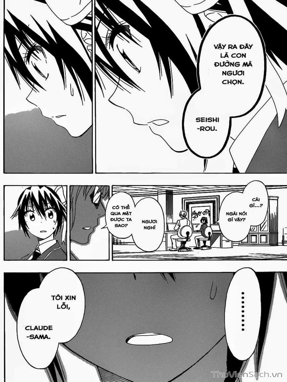 Truyện Tranh Tình Yêu Giả Tạo - Nisekoi trang 8