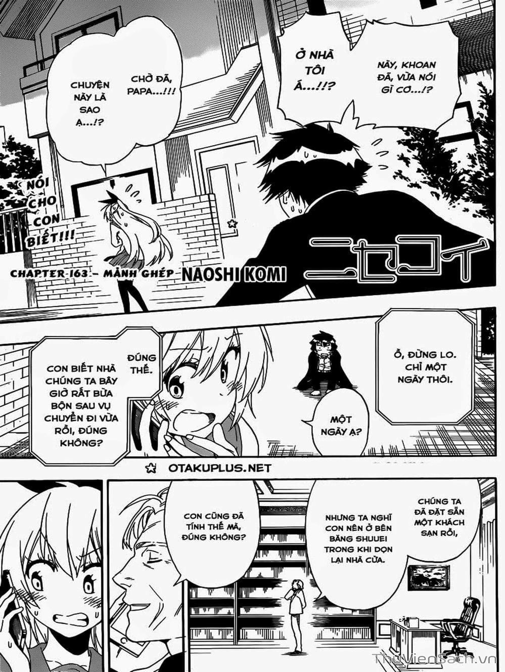 Truyện Tranh Tình Yêu Giả Tạo - Nisekoi trang 8