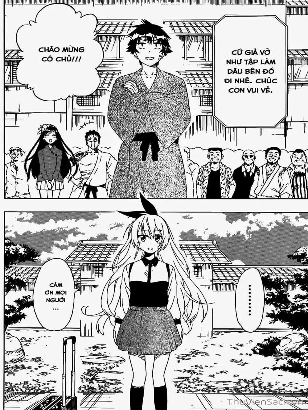 Truyện Tranh Tình Yêu Giả Tạo - Nisekoi trang 8