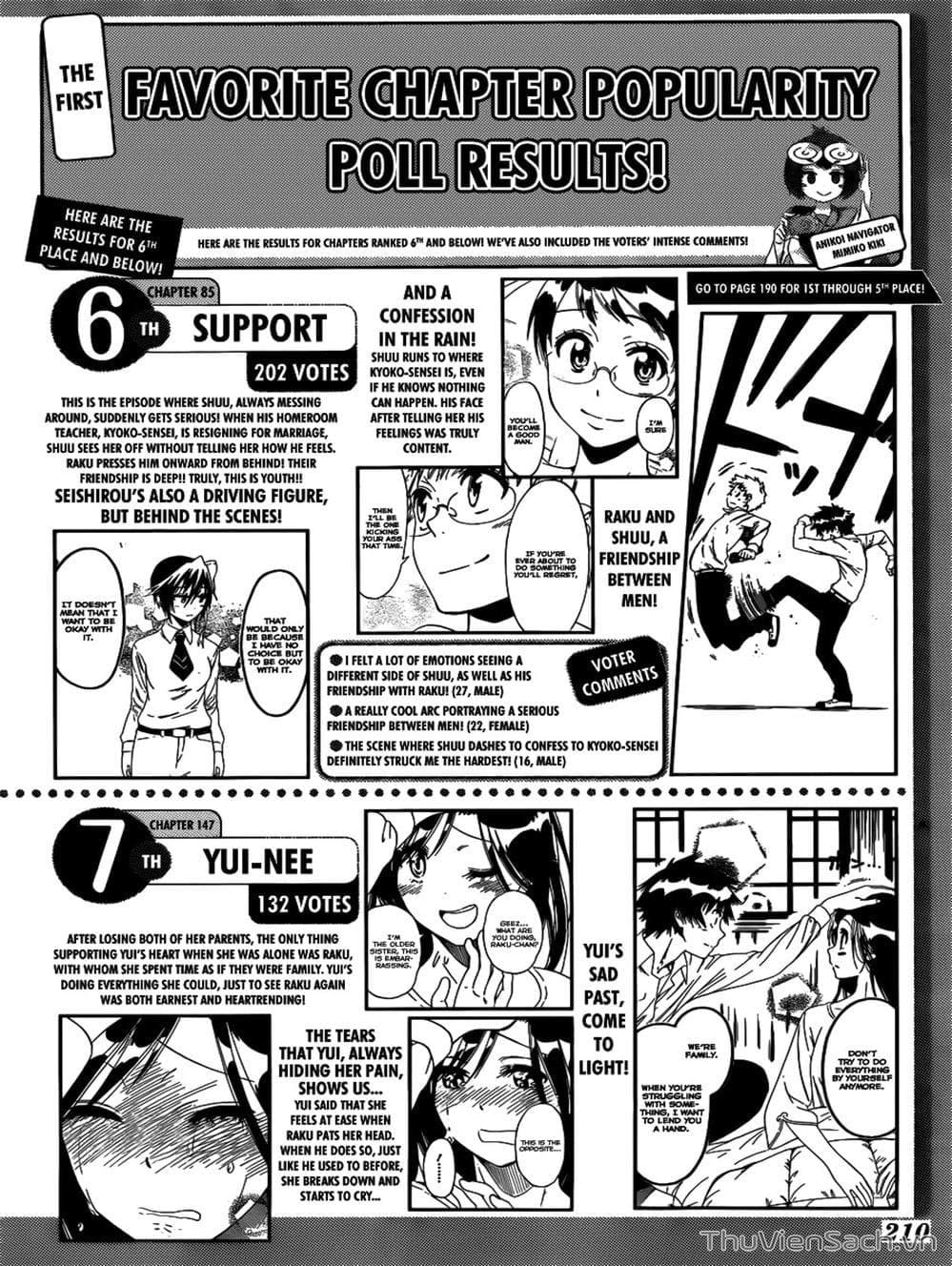 Truyện Tranh Tình Yêu Giả Tạo - Nisekoi trang 8