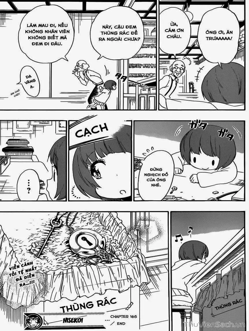 Truyện Tranh Tình Yêu Giả Tạo - Nisekoi trang 8