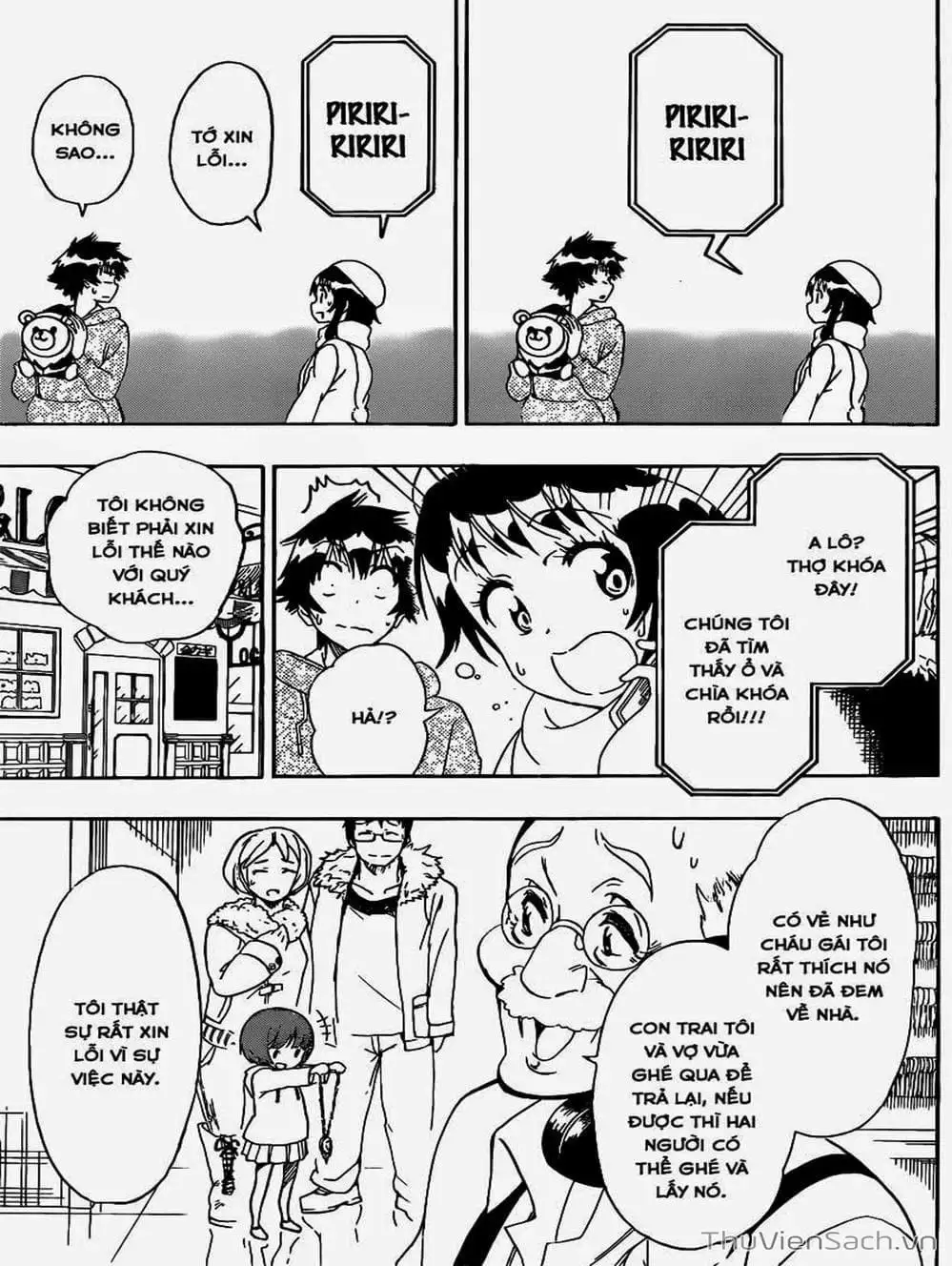 Truyện Tranh Tình Yêu Giả Tạo - Nisekoi trang 8