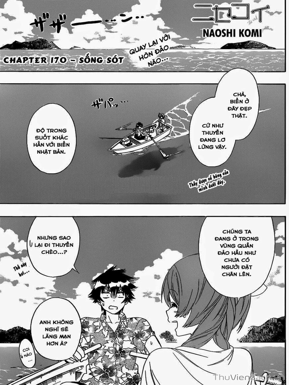 Truyện Tranh Tình Yêu Giả Tạo - Nisekoi trang 8