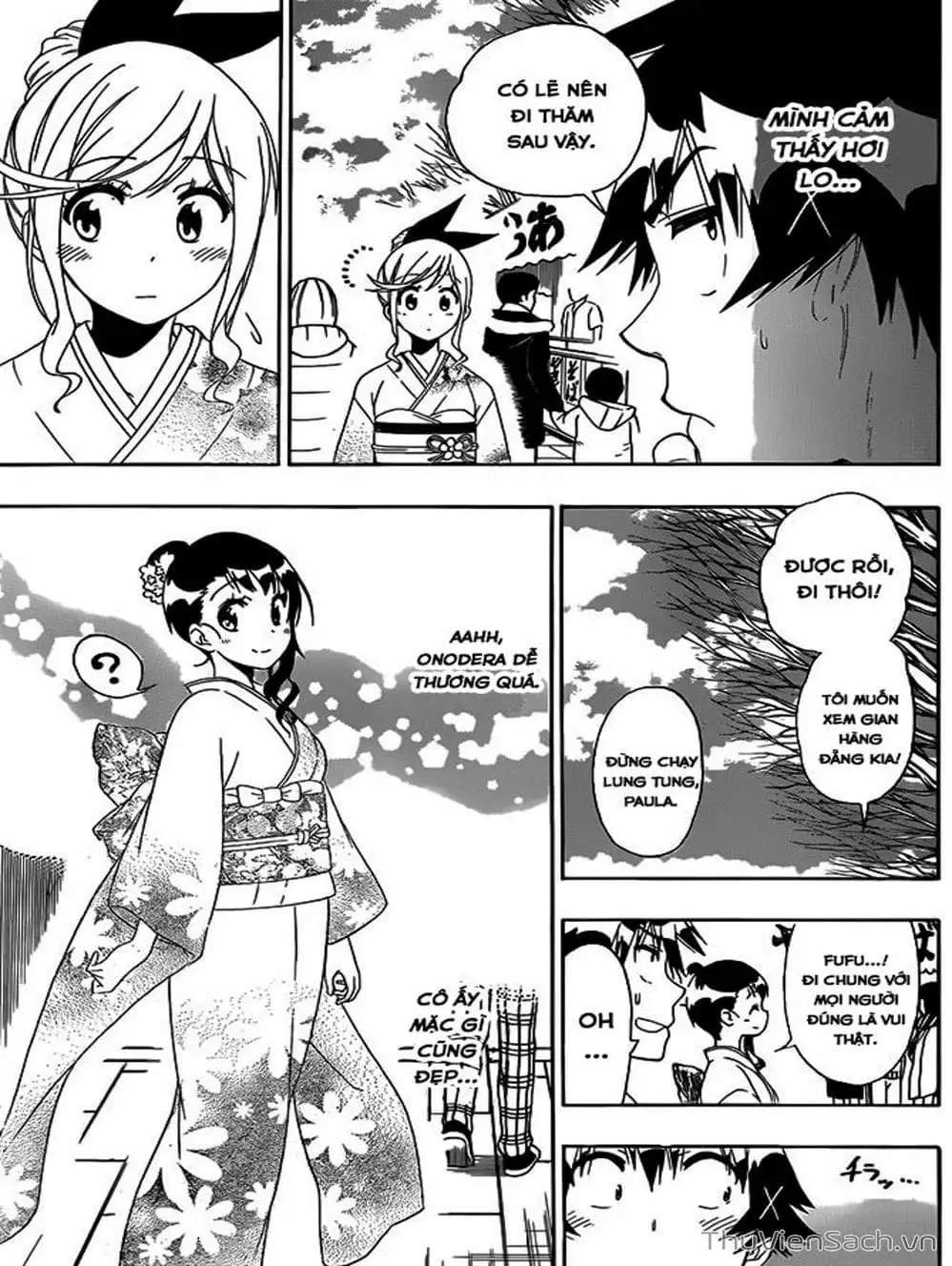 Truyện Tranh Tình Yêu Giả Tạo - Nisekoi trang 8