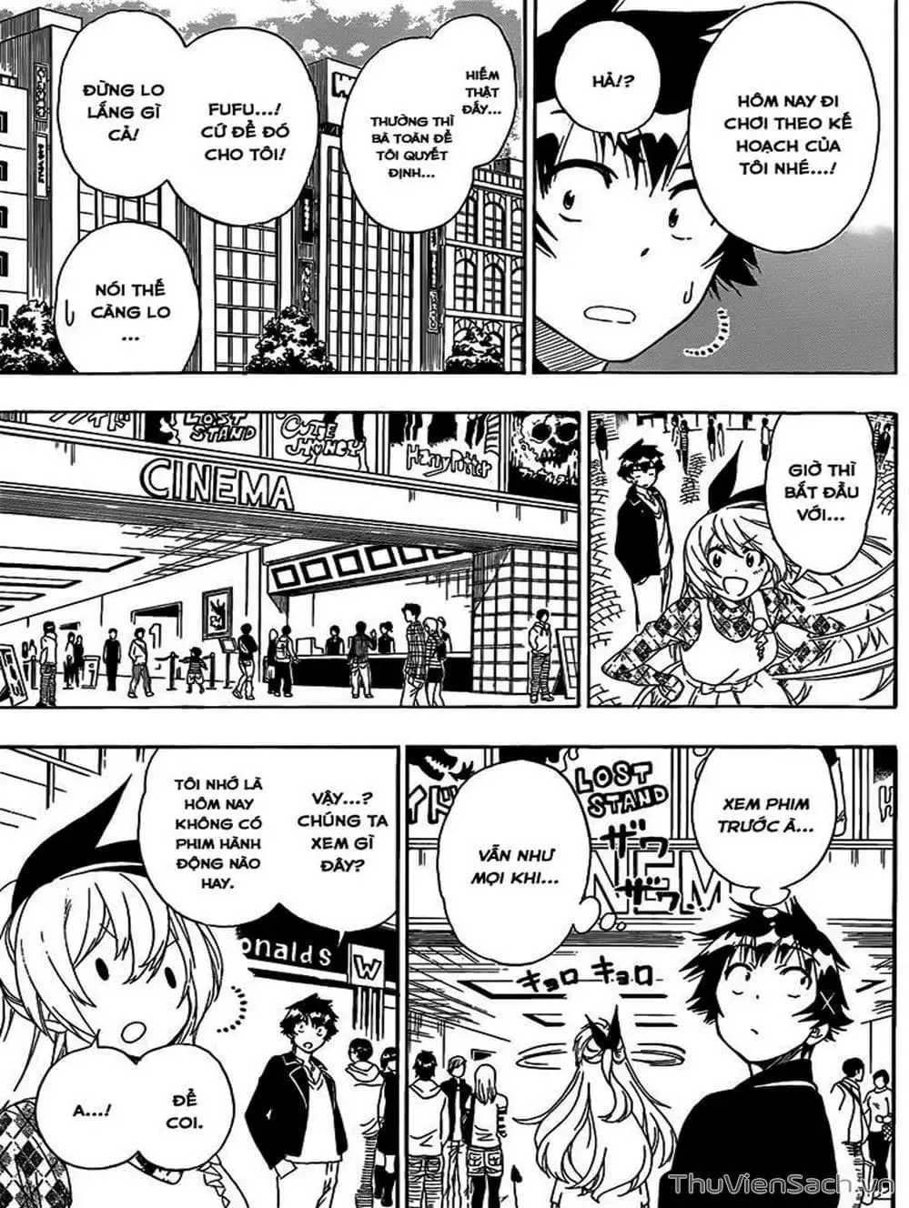 Truyện Tranh Tình Yêu Giả Tạo - Nisekoi trang 8