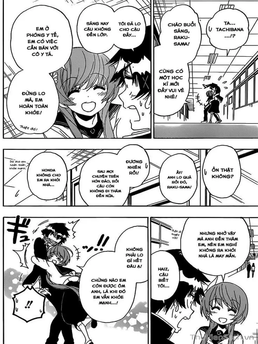 Truyện Tranh Tình Yêu Giả Tạo - Nisekoi trang 8