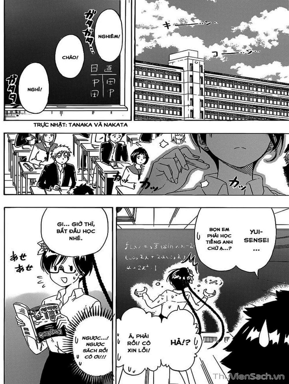 Truyện Tranh Tình Yêu Giả Tạo - Nisekoi trang 8