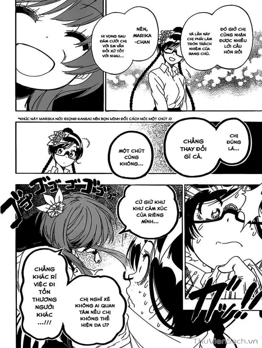 Truyện Tranh Tình Yêu Giả Tạo - Nisekoi trang 8