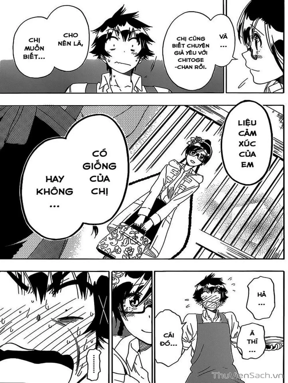 Truyện Tranh Tình Yêu Giả Tạo - Nisekoi trang 8