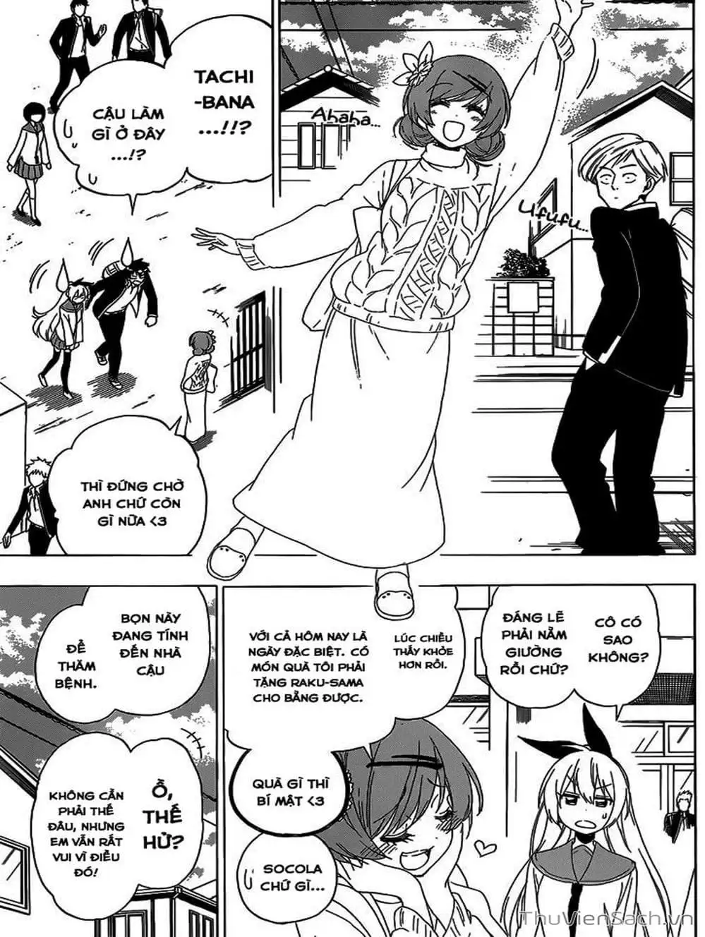 Truyện Tranh Tình Yêu Giả Tạo - Nisekoi trang 8