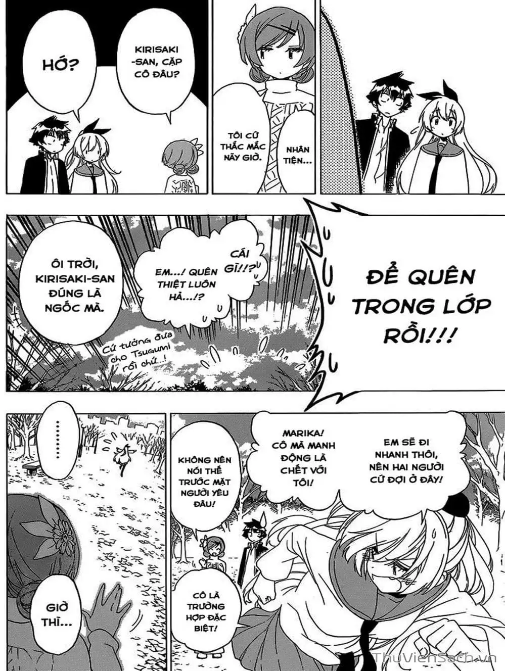 Truyện Tranh Tình Yêu Giả Tạo - Nisekoi trang 8