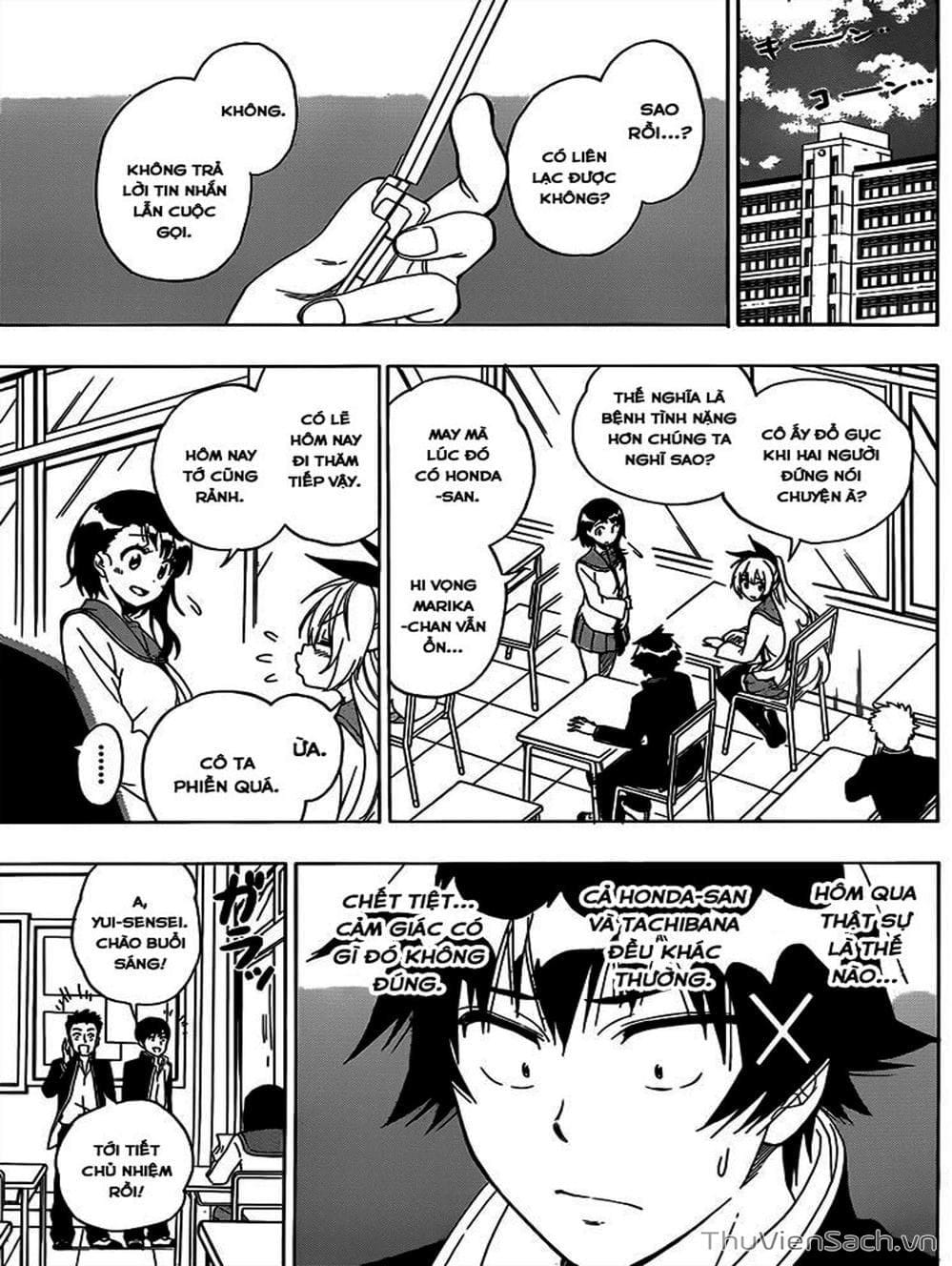 Truyện Tranh Tình Yêu Giả Tạo - Nisekoi trang 8