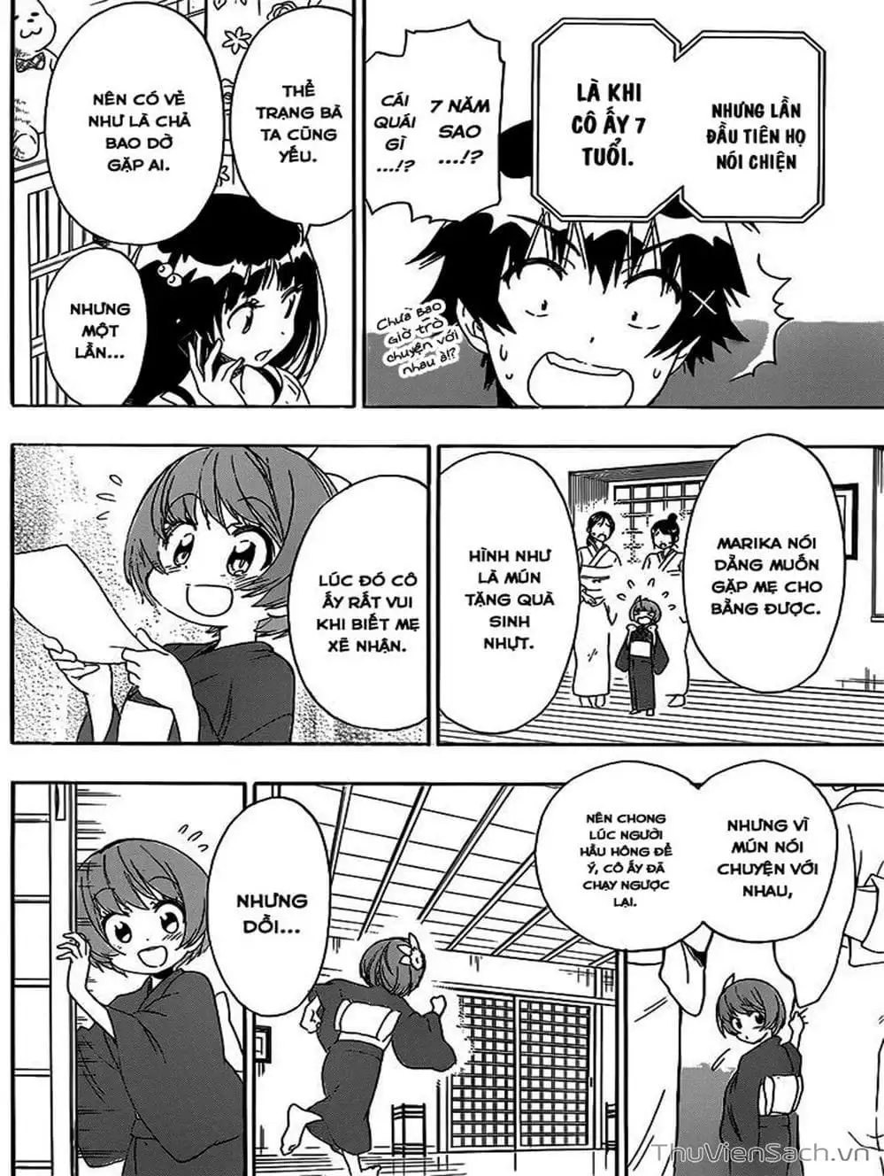 Truyện Tranh Tình Yêu Giả Tạo - Nisekoi trang 8