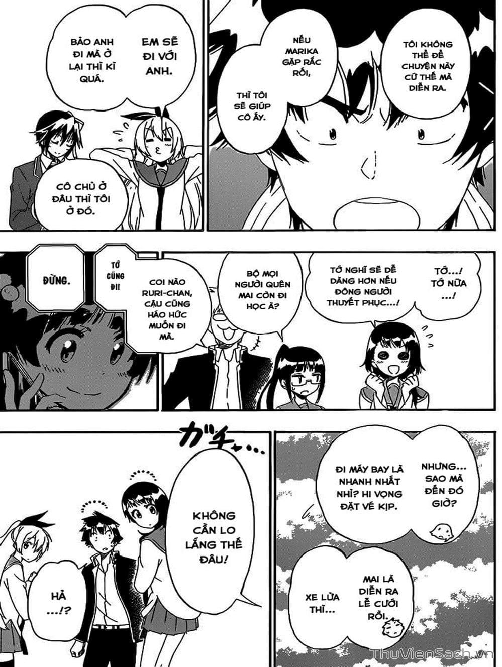 Truyện Tranh Tình Yêu Giả Tạo - Nisekoi trang 8