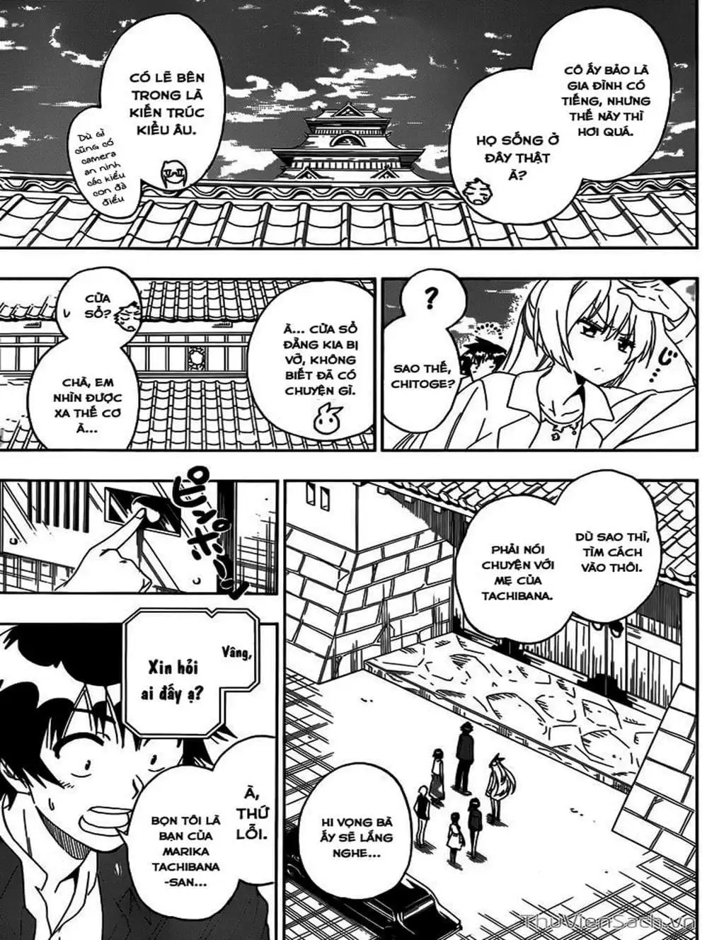 Truyện Tranh Tình Yêu Giả Tạo - Nisekoi trang 8