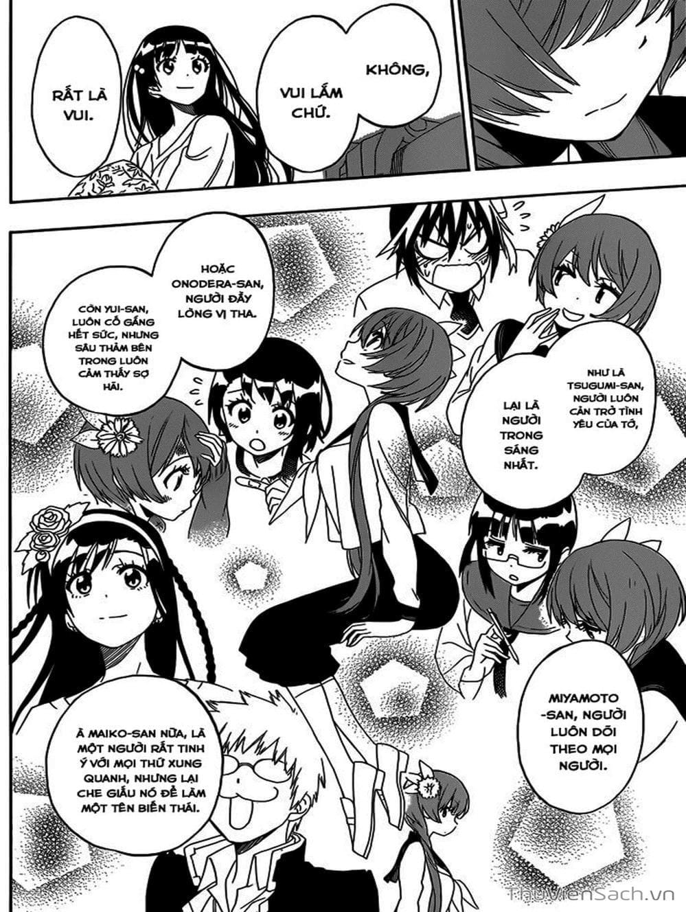 Truyện Tranh Tình Yêu Giả Tạo - Nisekoi trang 8