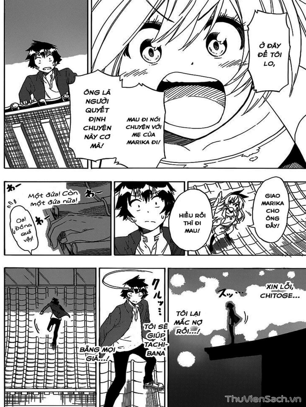 Truyện Tranh Tình Yêu Giả Tạo - Nisekoi trang 8