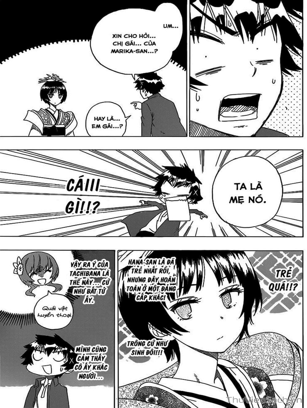 Truyện Tranh Tình Yêu Giả Tạo - Nisekoi trang 8