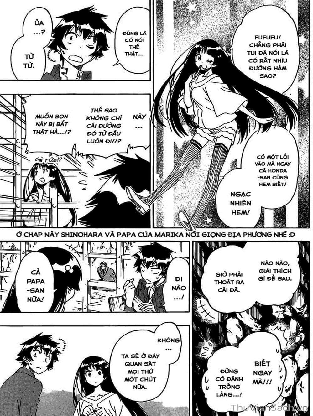 Truyện Tranh Tình Yêu Giả Tạo - Nisekoi trang 8