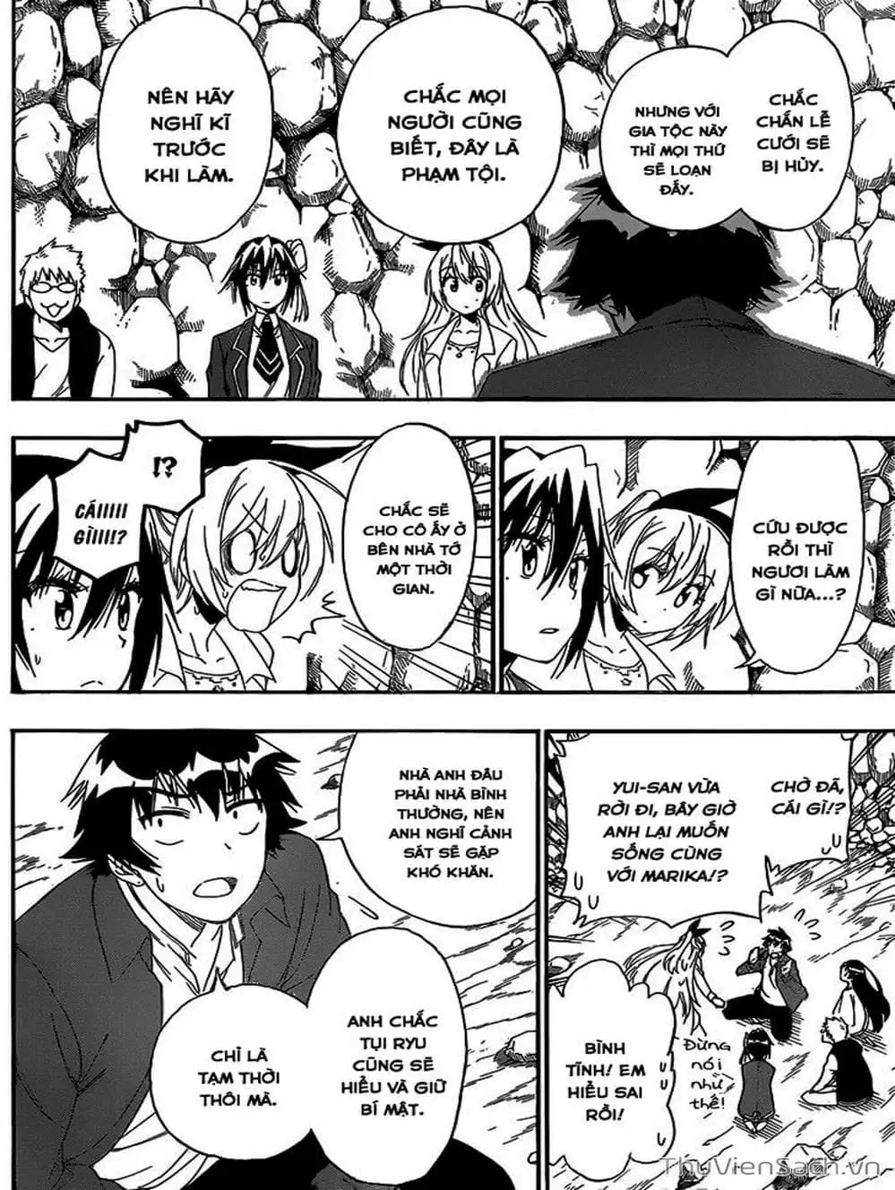 Truyện Tranh Tình Yêu Giả Tạo - Nisekoi trang 8