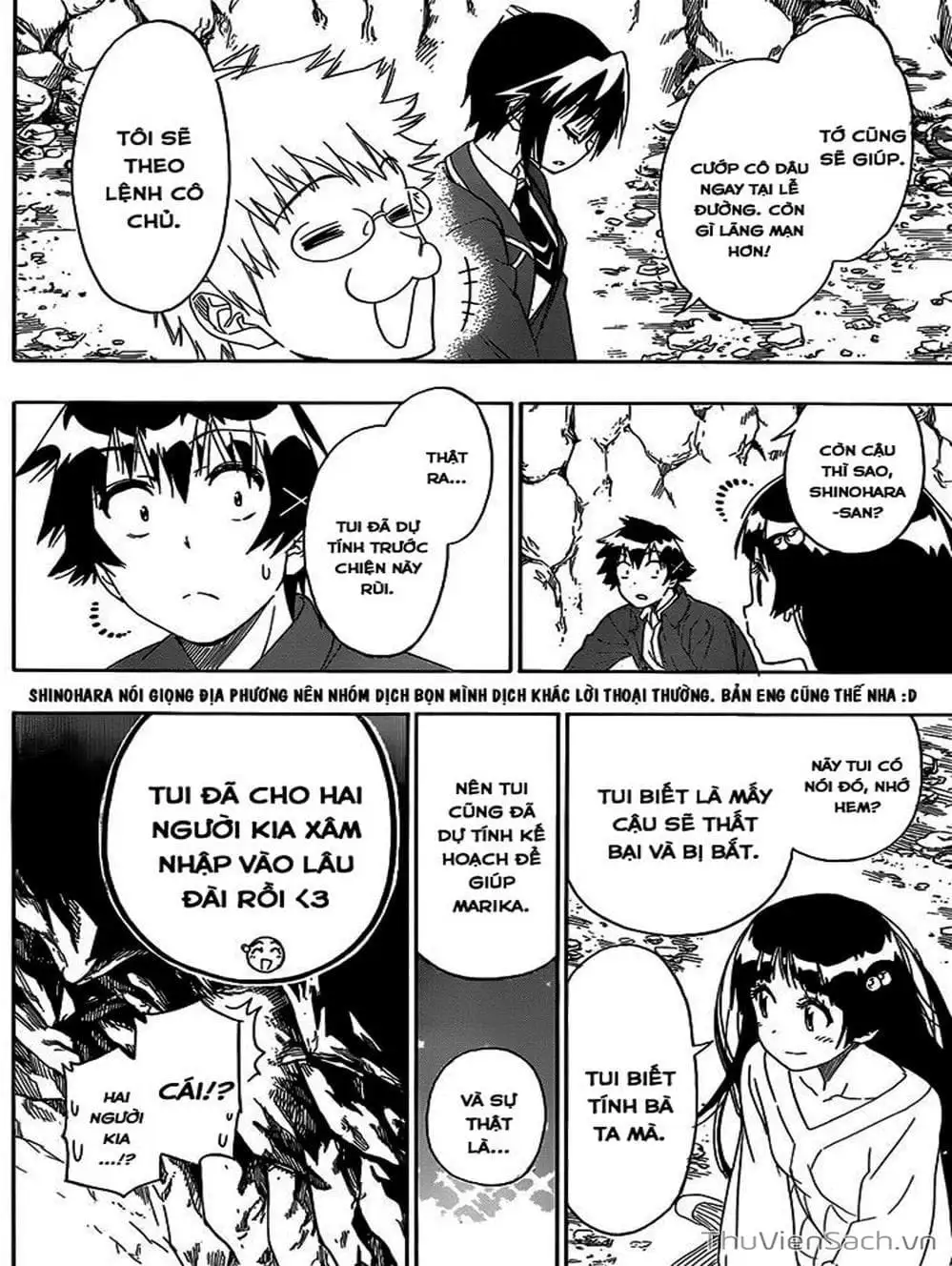 Truyện Tranh Tình Yêu Giả Tạo - Nisekoi trang 8