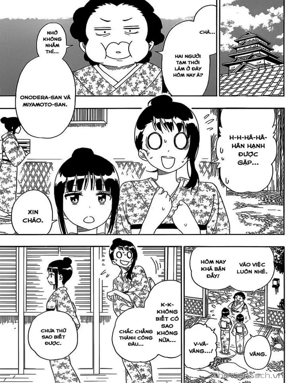 Truyện Tranh Tình Yêu Giả Tạo - Nisekoi trang 8