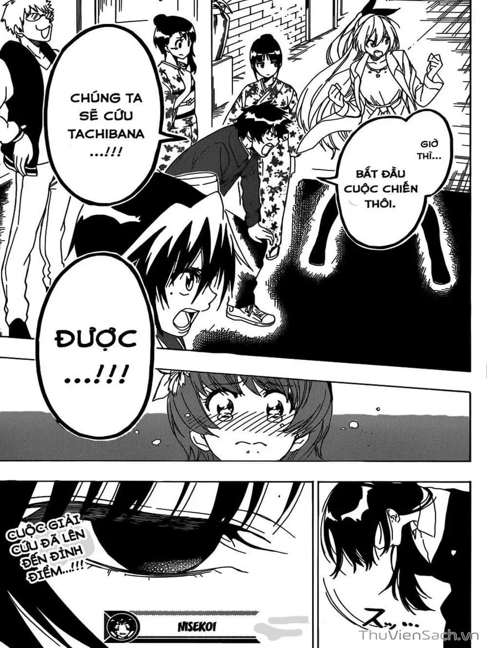 Truyện Tranh Tình Yêu Giả Tạo - Nisekoi trang 8