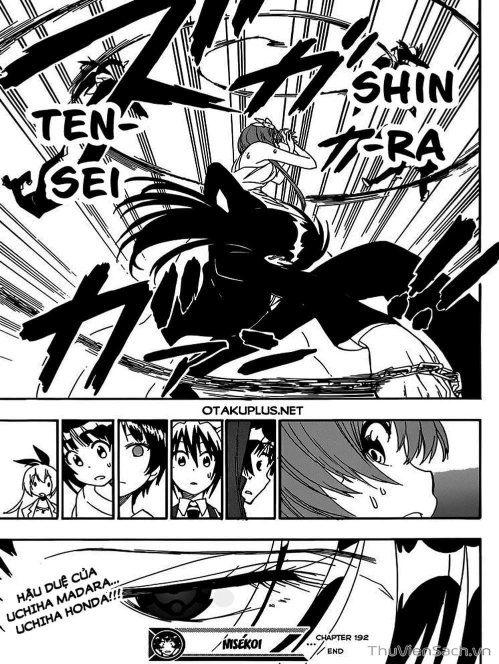 Truyện Tranh Tình Yêu Giả Tạo - Nisekoi trang 8