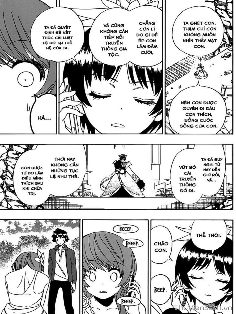 Truyện Tranh Tình Yêu Giả Tạo - Nisekoi trang 8