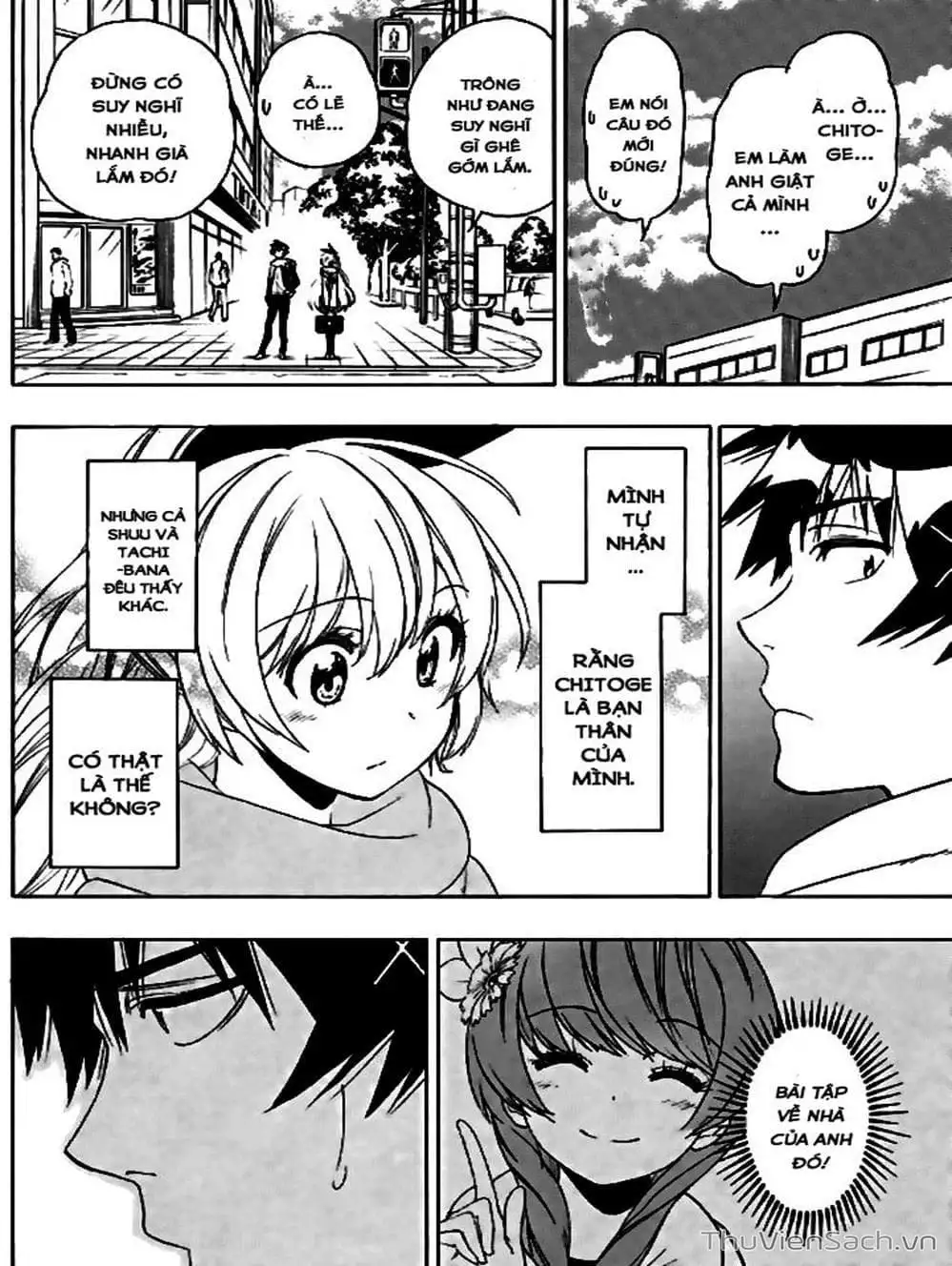 Truyện Tranh Tình Yêu Giả Tạo - Nisekoi trang 8