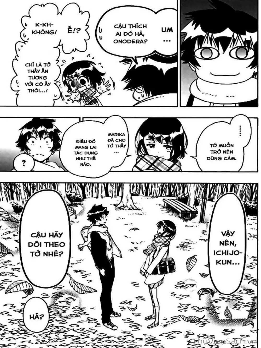 Truyện Tranh Tình Yêu Giả Tạo - Nisekoi trang 8