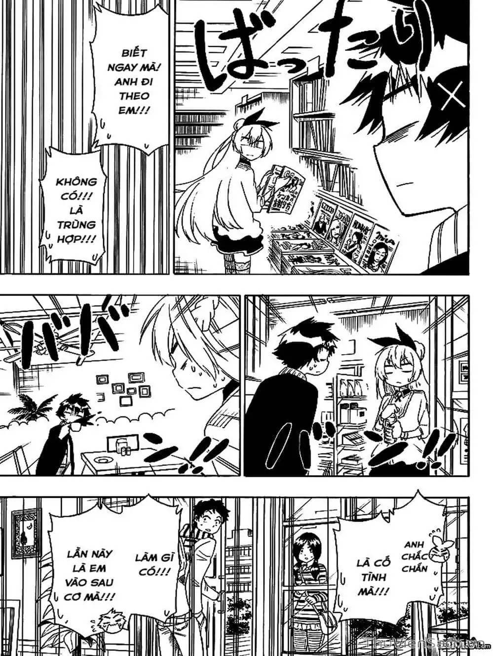 Truyện Tranh Tình Yêu Giả Tạo - Nisekoi trang 8