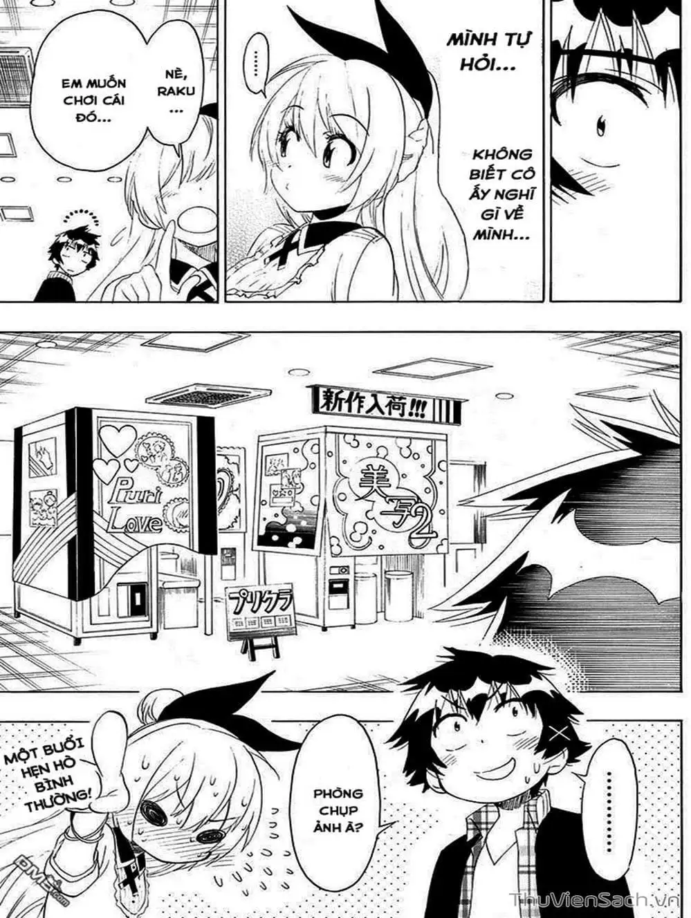 Truyện Tranh Tình Yêu Giả Tạo - Nisekoi trang 8