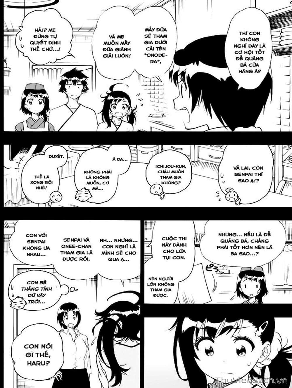 Truyện Tranh Tình Yêu Giả Tạo - Nisekoi trang 8