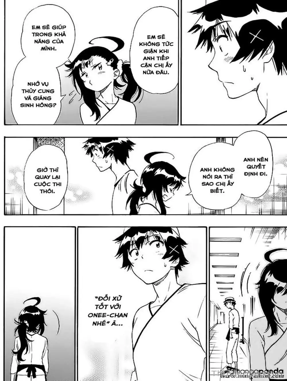 Truyện Tranh Tình Yêu Giả Tạo - Nisekoi trang 8