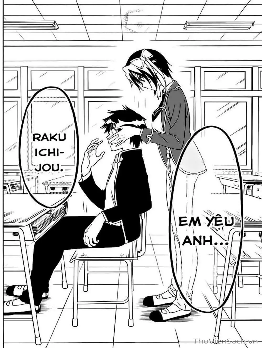 Truyện Tranh Tình Yêu Giả Tạo - Nisekoi trang 8