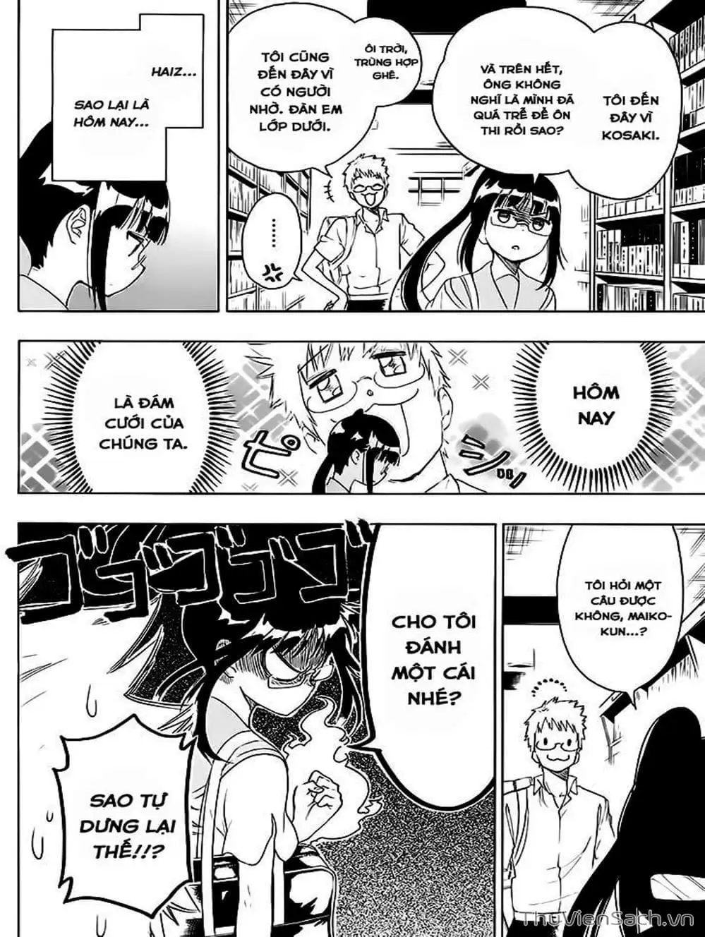 Truyện Tranh Tình Yêu Giả Tạo - Nisekoi trang 8