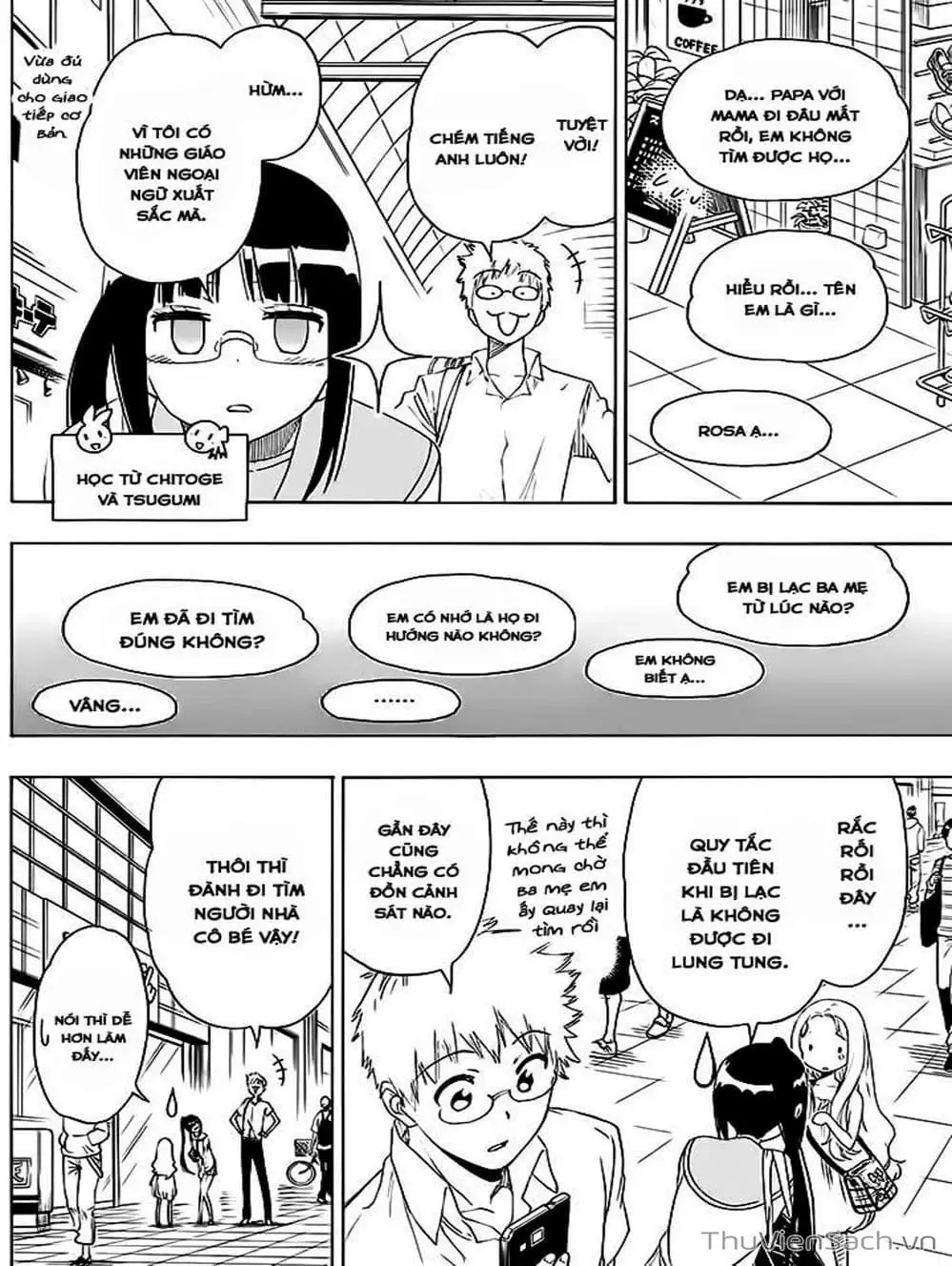 Truyện Tranh Tình Yêu Giả Tạo - Nisekoi trang 8